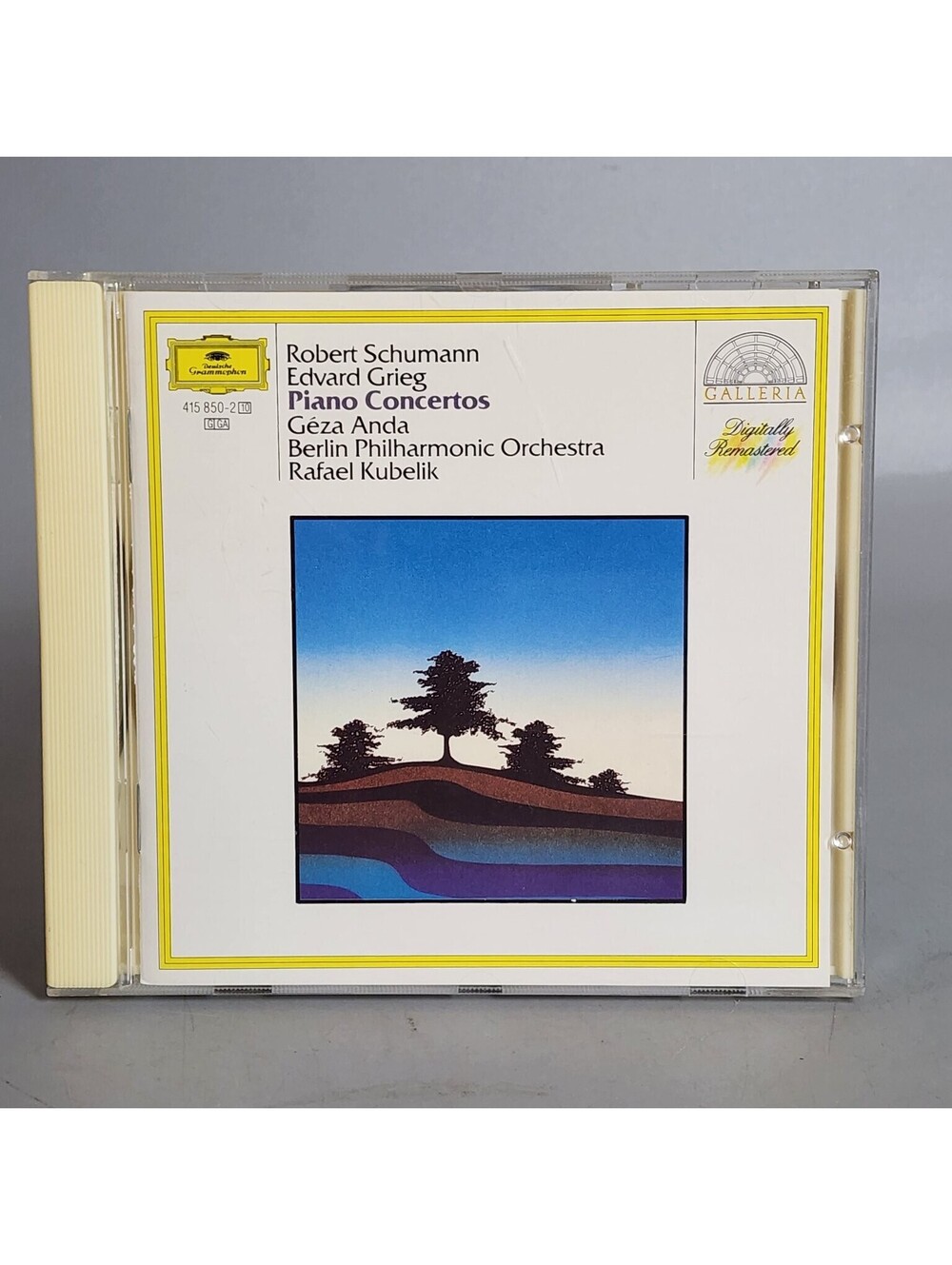 Schumann Grieg Piano Concertos CD Géza Anda Berlin Philharmonic Kubelik Deutsche